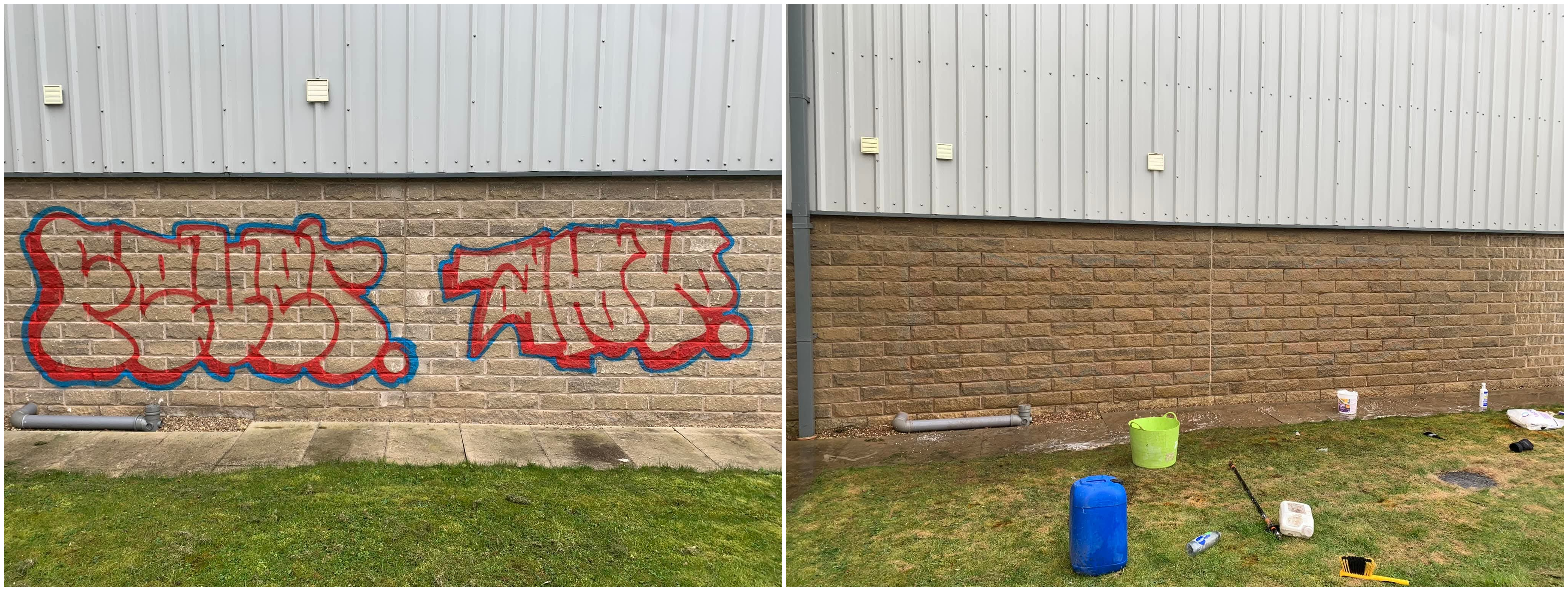 Graffiti Removal 1