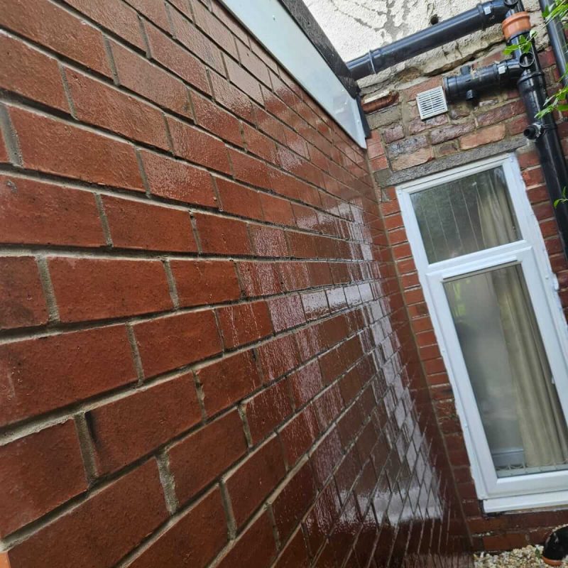 DHP Jet Services Doncaster Exterior Cleaning Specialists Walls Bricks